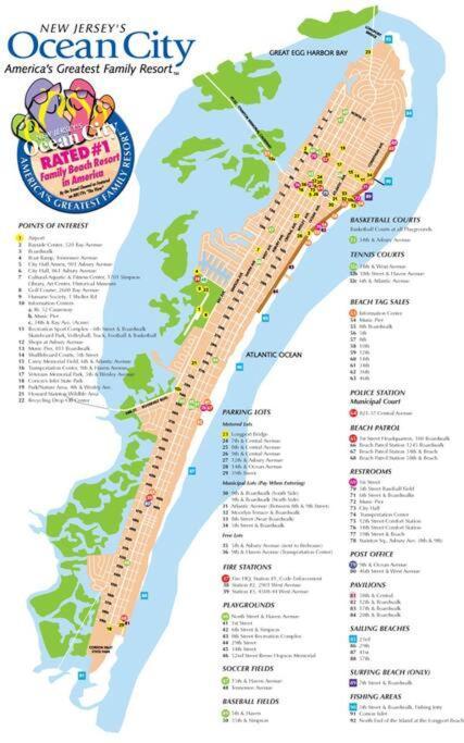 Beautiful Condo Sleeps 4- Only 2 Blocks From Beach Ocean City Exterior photo